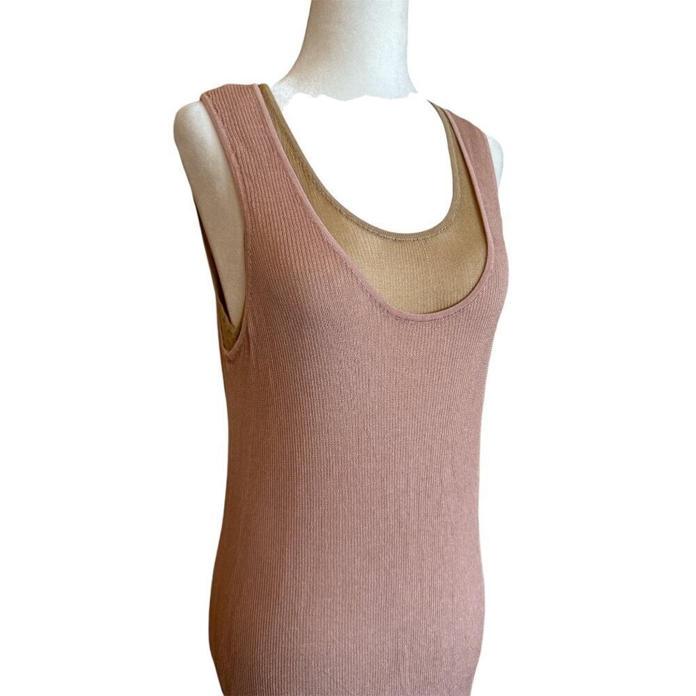 Le Superbe Airy Gown in Au Naturel Large New Womens Maxi Long Dress - Picture 6 of 13